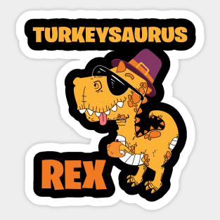 Turkeysaurus Rex Sticker